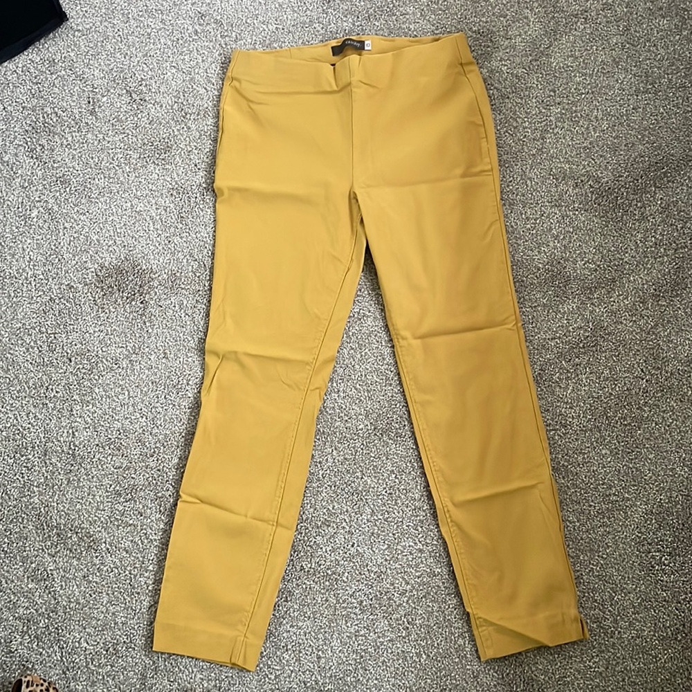 Mustard color Crosby pants